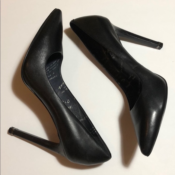 Kenneth Cole black leather anniversary pumps NEW - Picture 6 of 8
